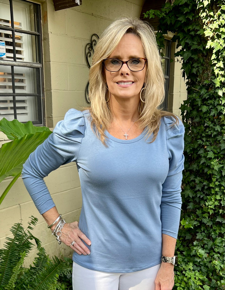 Grace Puff Long Sleeve Top
