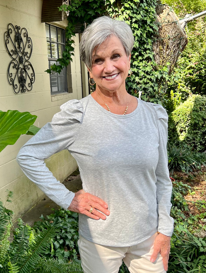 Grace Puff Long Sleeve Top
