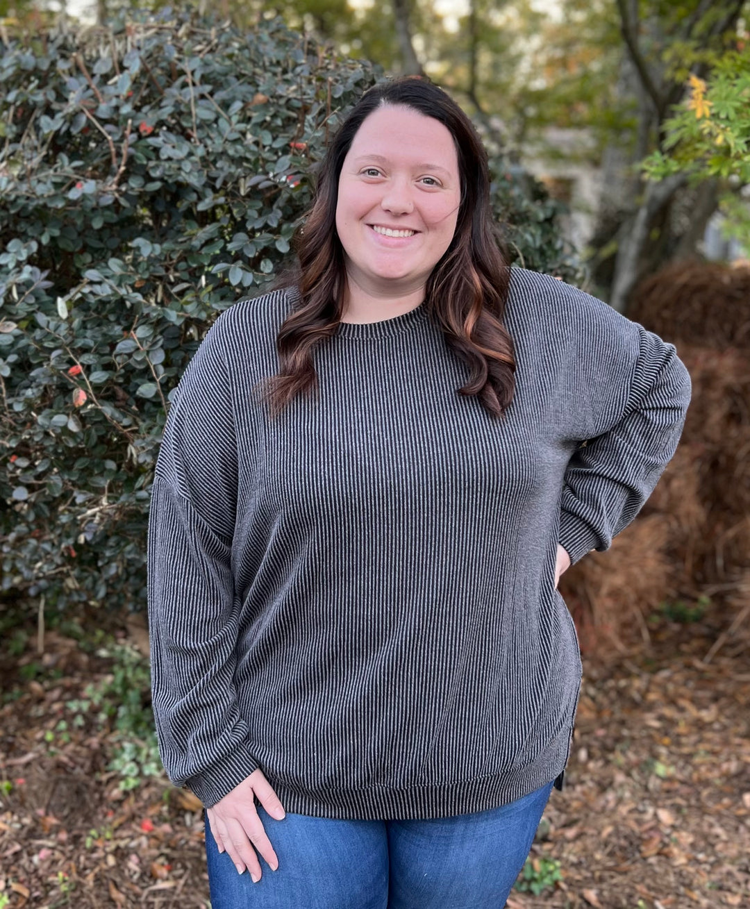 Monica Ribbed Top