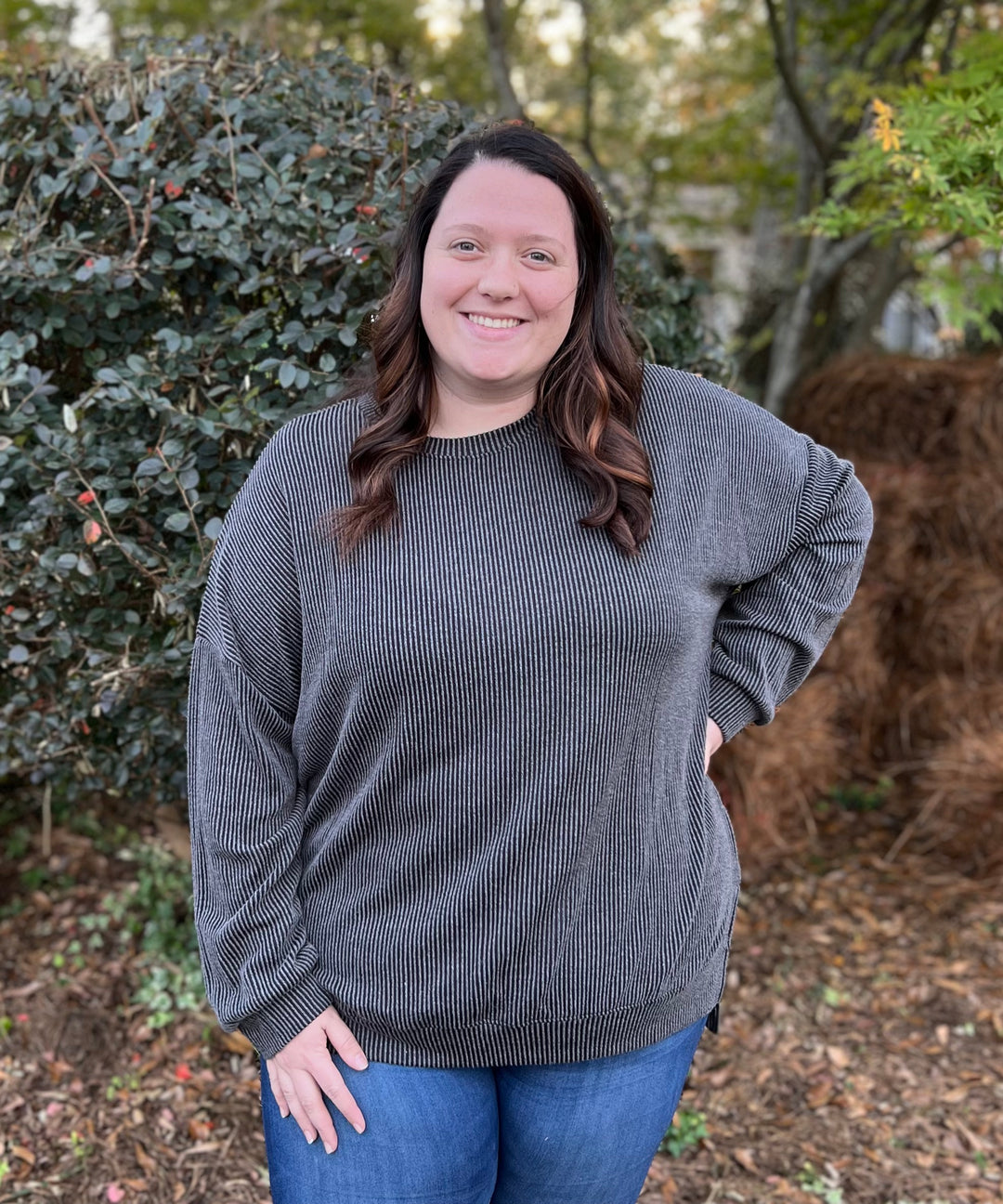 Monica Ribbed Top