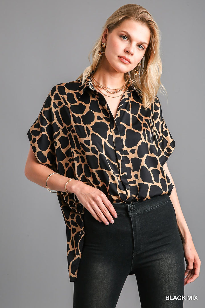 Catherine Button Up Top
