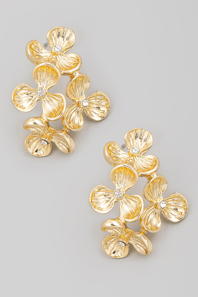 Flower Petal Earrings
