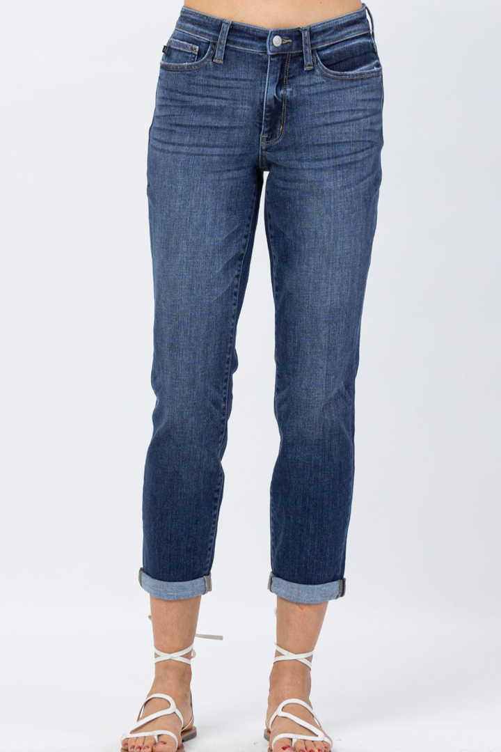 Brooke Mid-Rise Boyfriend Jeans
