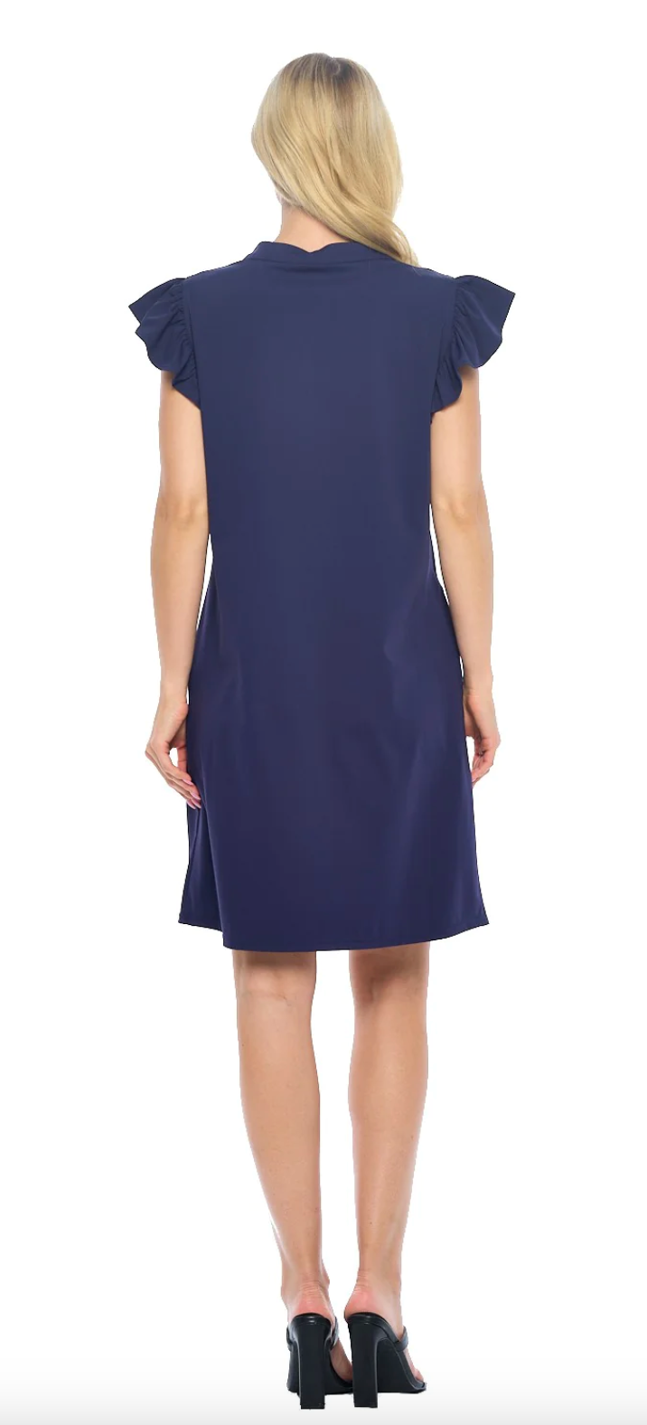 Sadie Ruffle Sleeve Dress