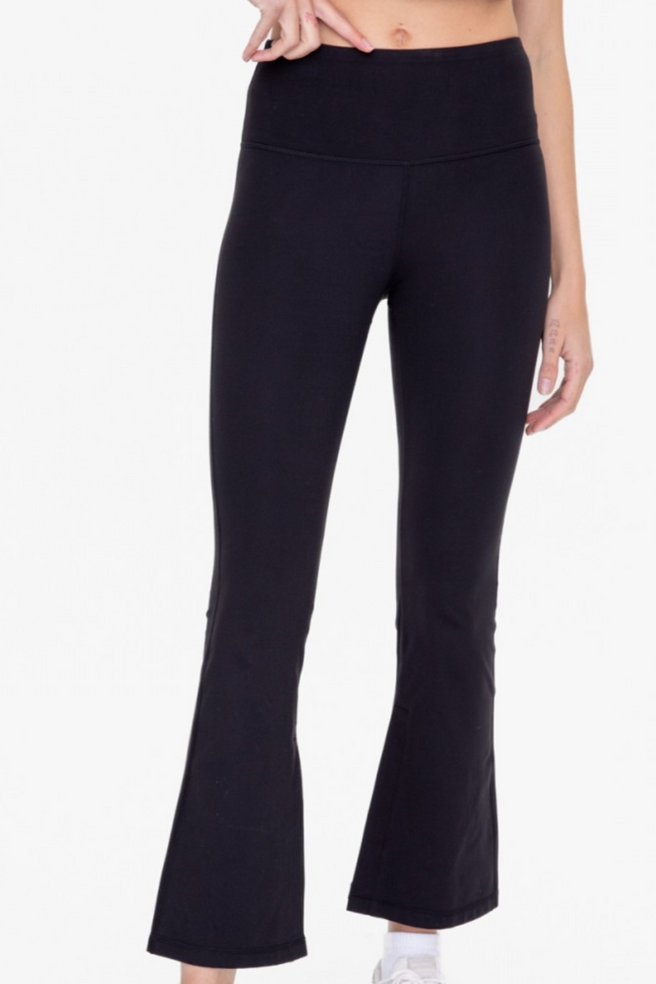 Monica High-Waist Flare Leggings