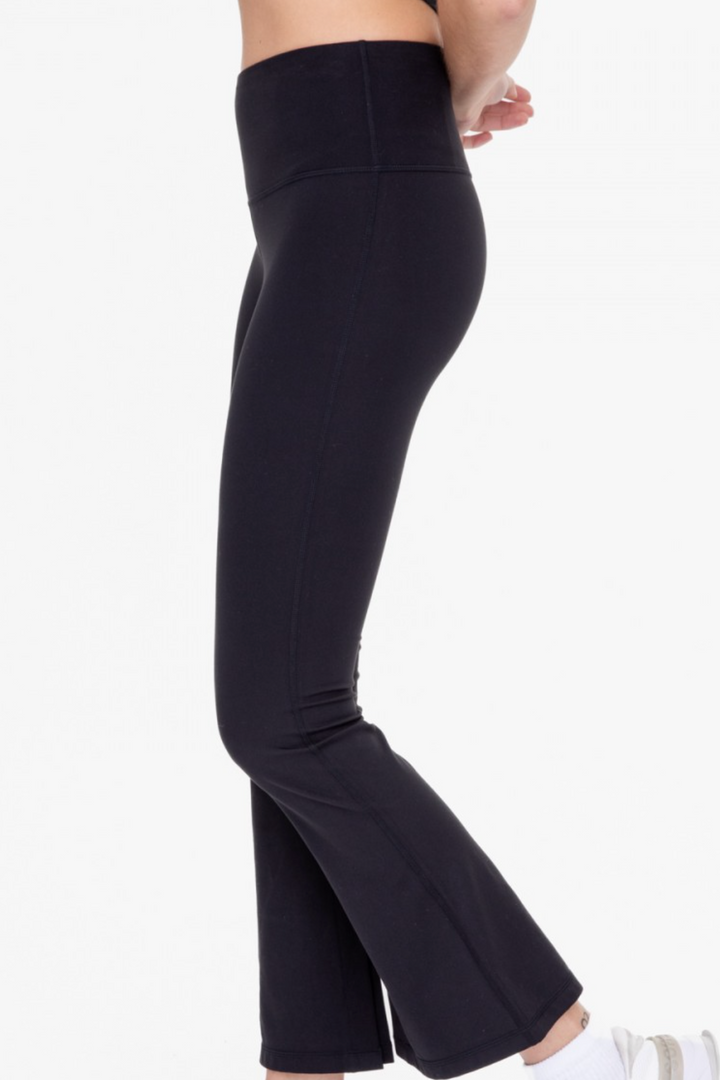 Monica High-Waist Flare Leggings