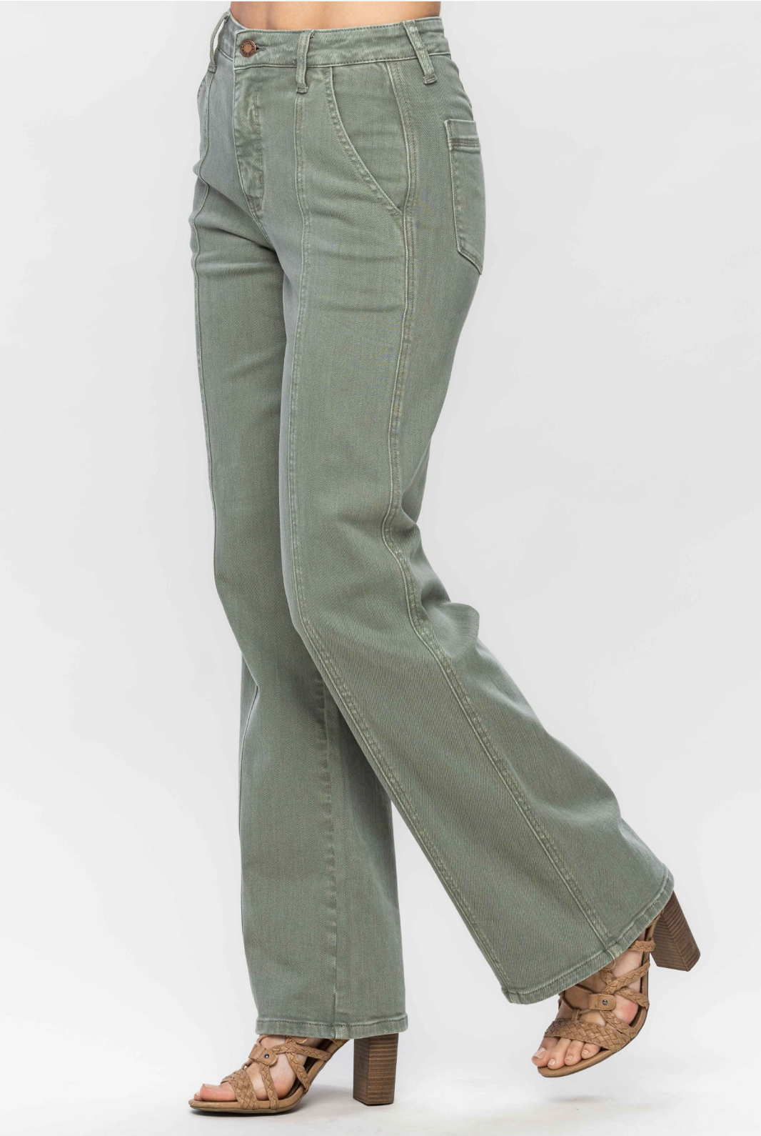 Sage High Waist Jeans