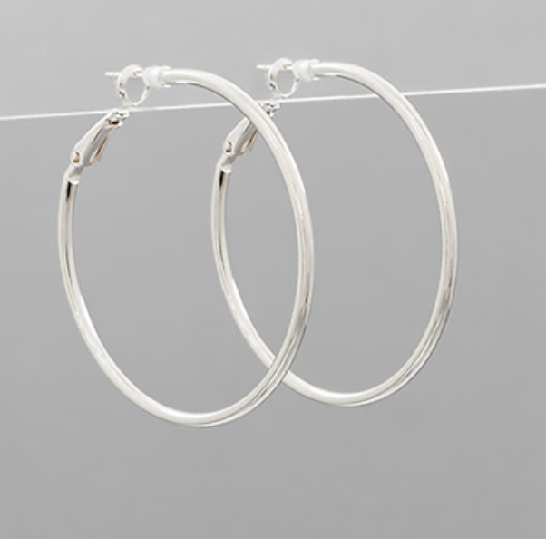 Natalie Thin Hoops