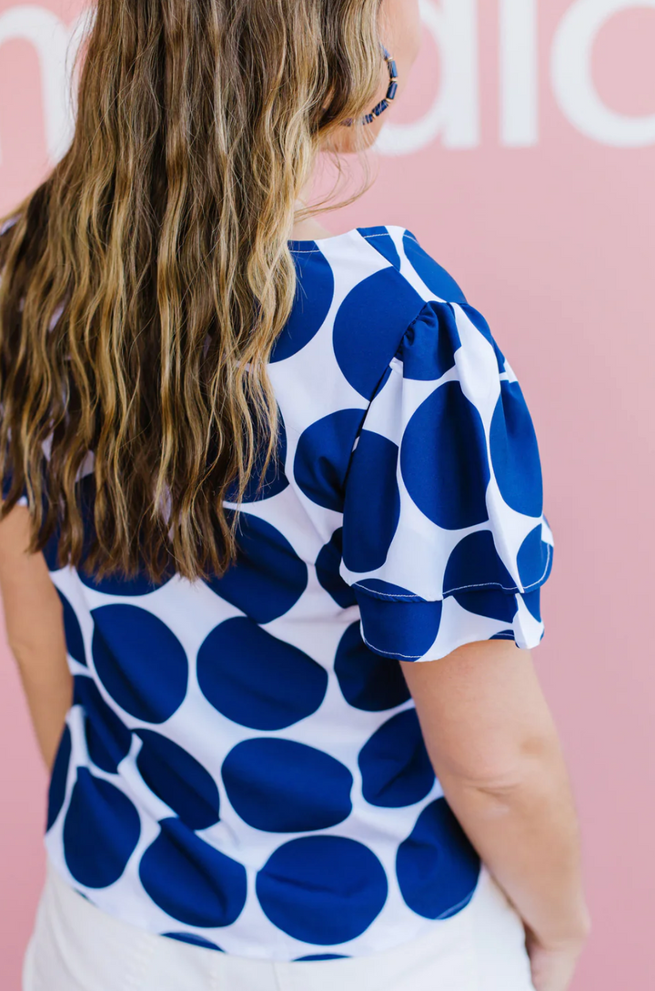 Grayson Ruffle Sleeve Top