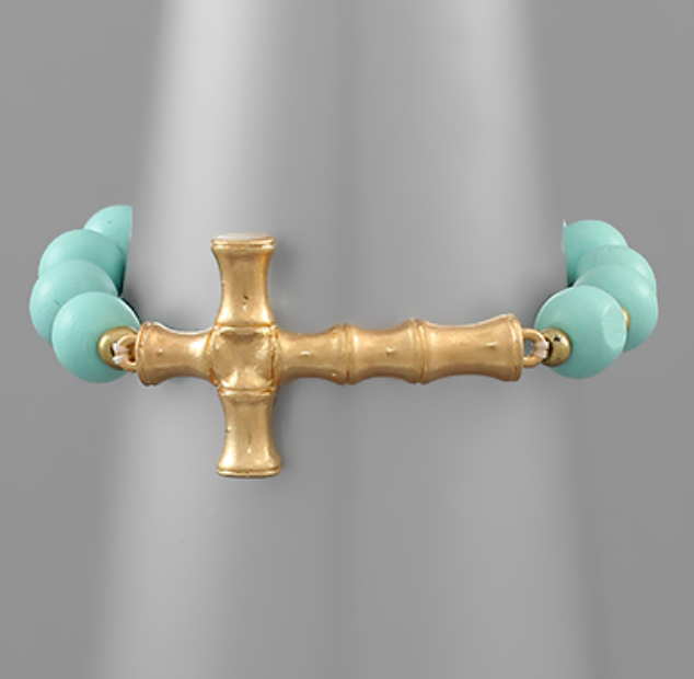 Dottie Cross Bracelet