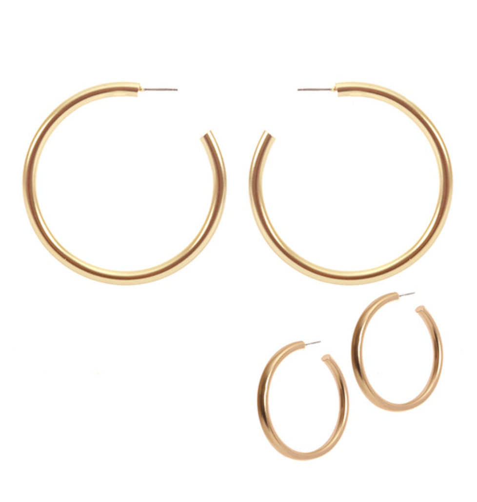 Cool Girl Hoop Earrings