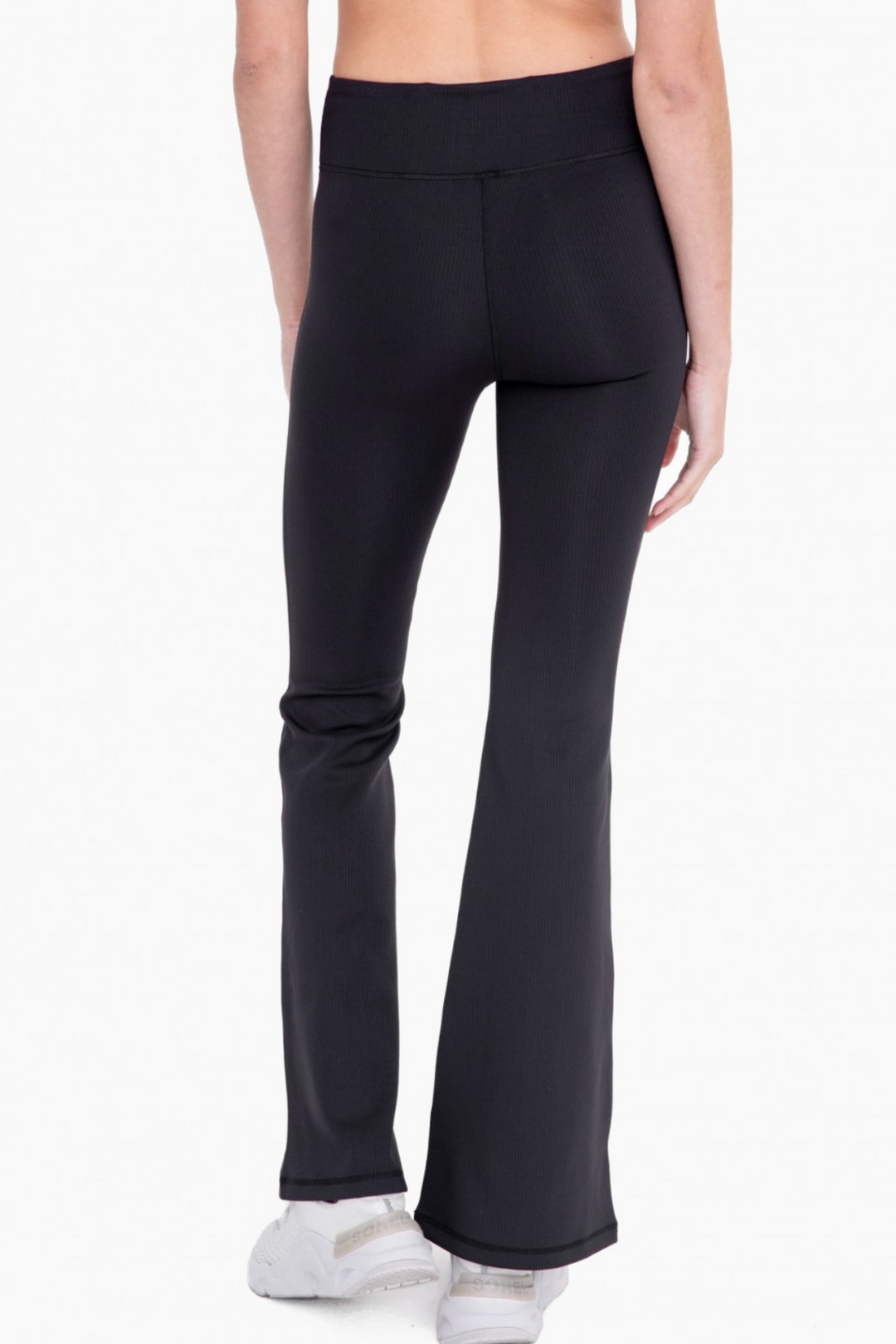 Kelsey Jacquard Ribbed Flare Pant