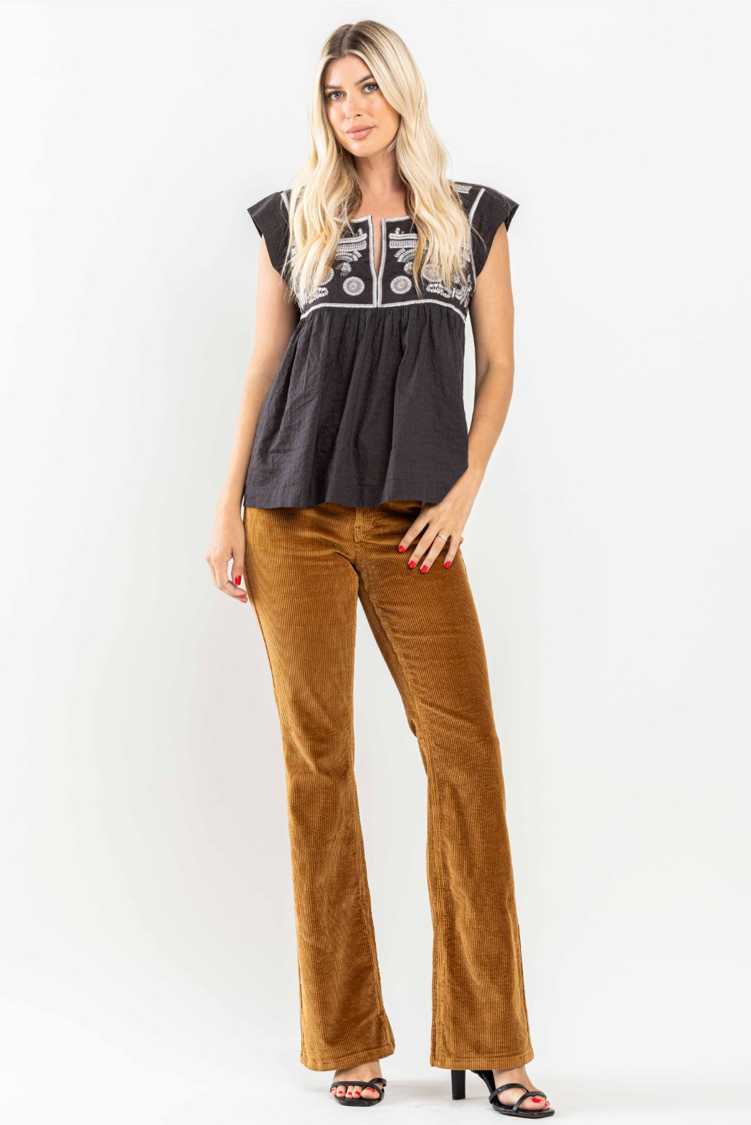 Alana Corduroy Bootcut Jeans