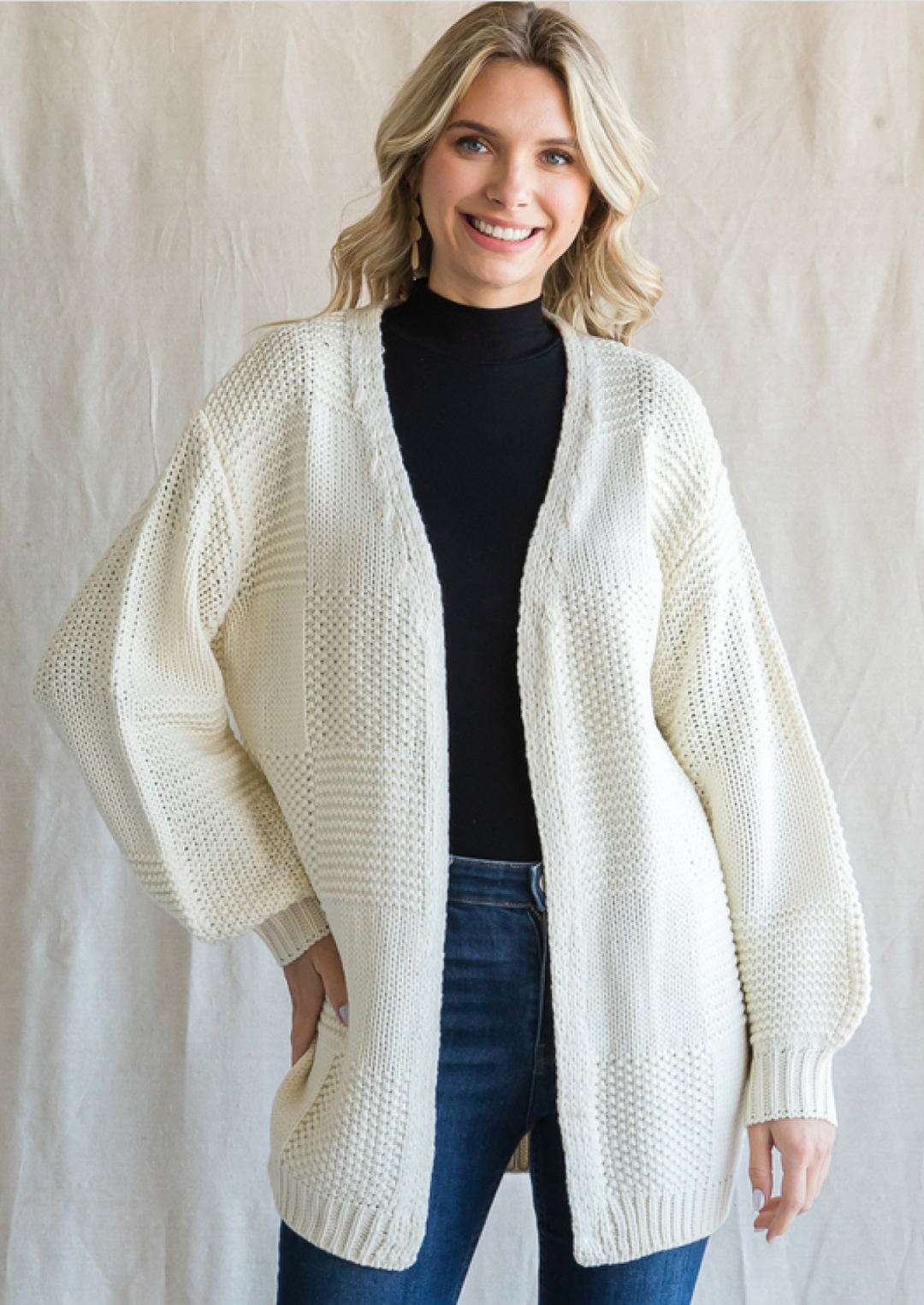 Helen Open Cardigan