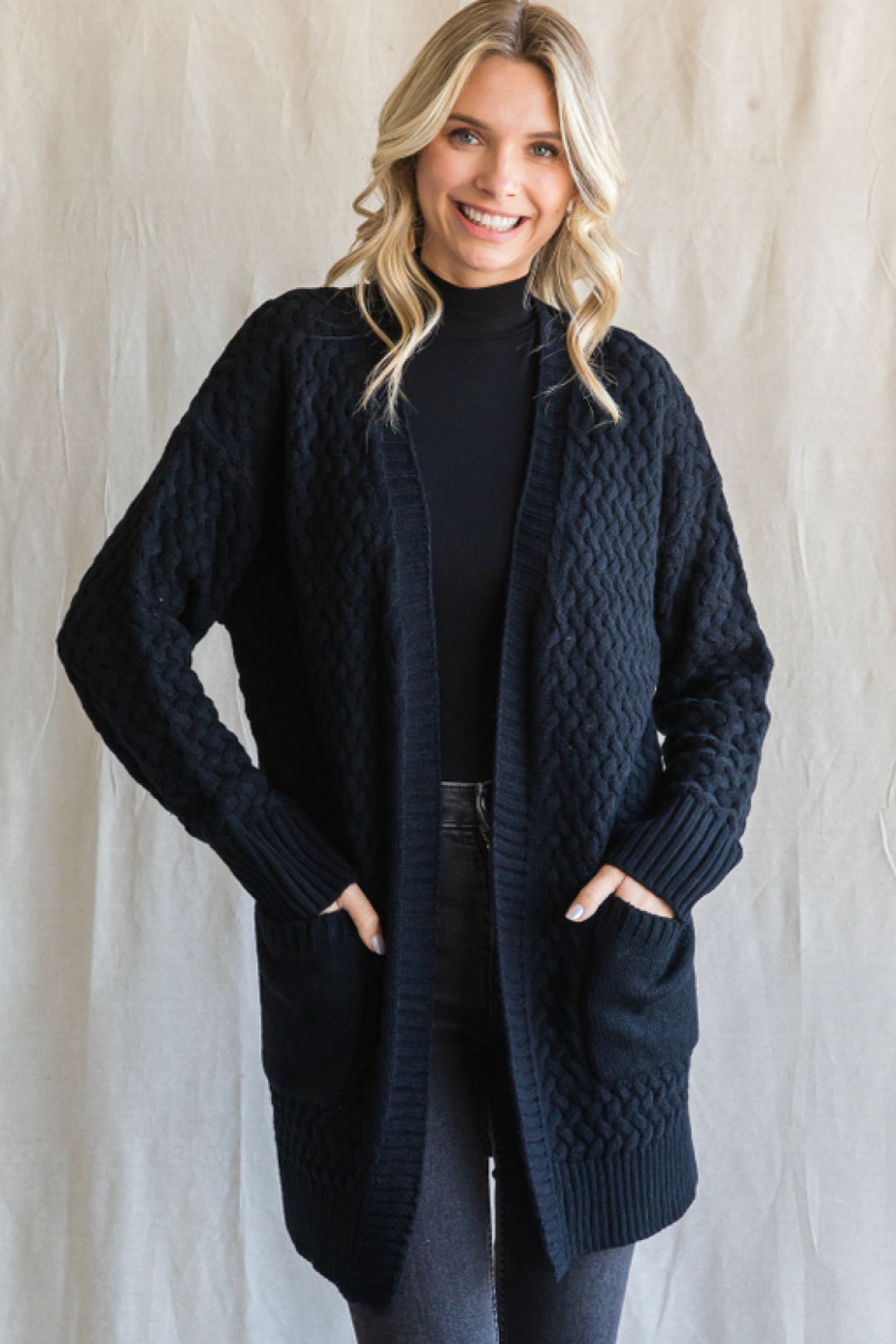 Jodi Open Sweater Cardigan