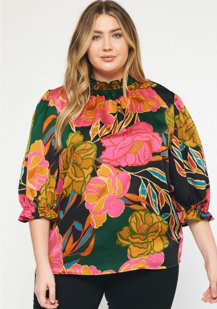 Pamela Floral Print Top