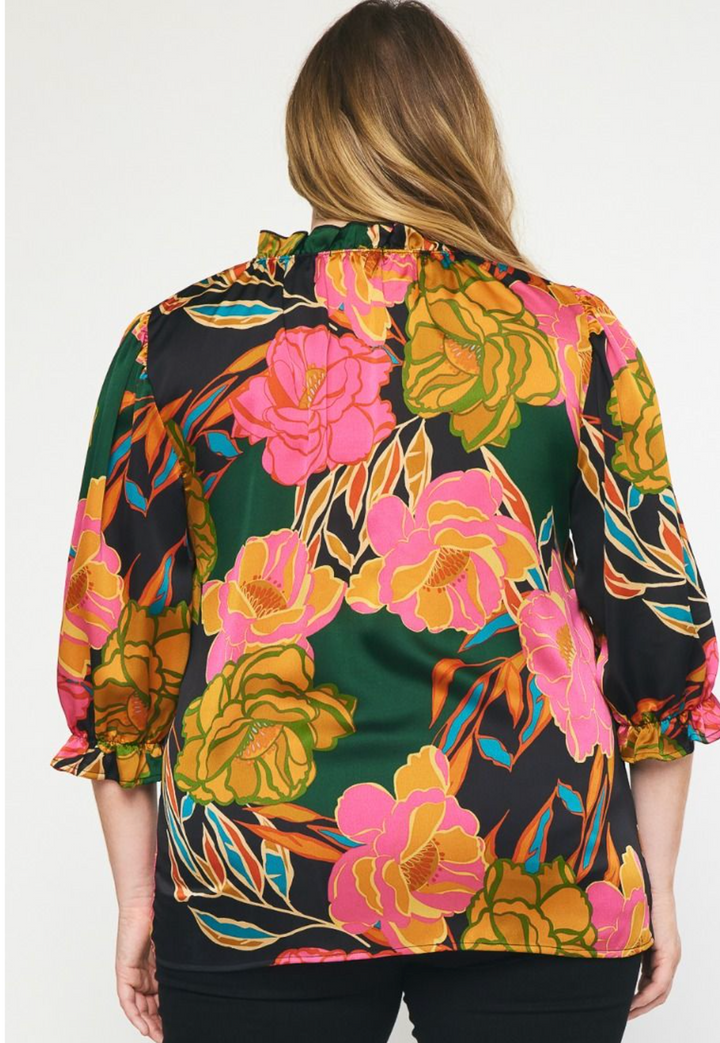 Pamela Floral Print Top
