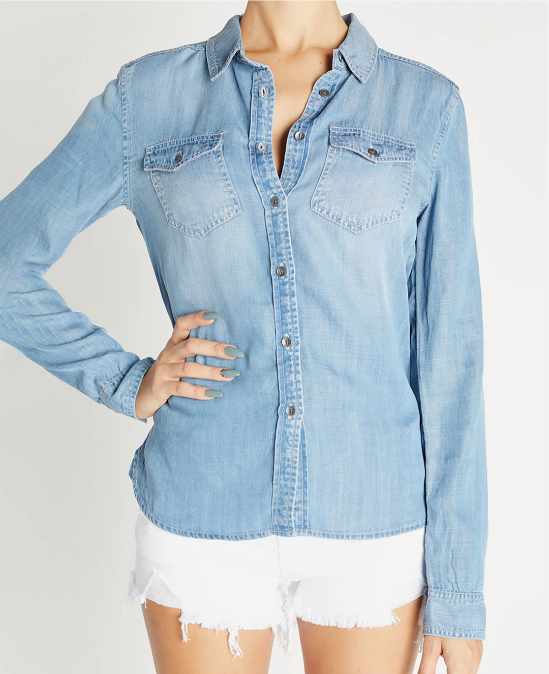 Sylvia  Denim Shirt