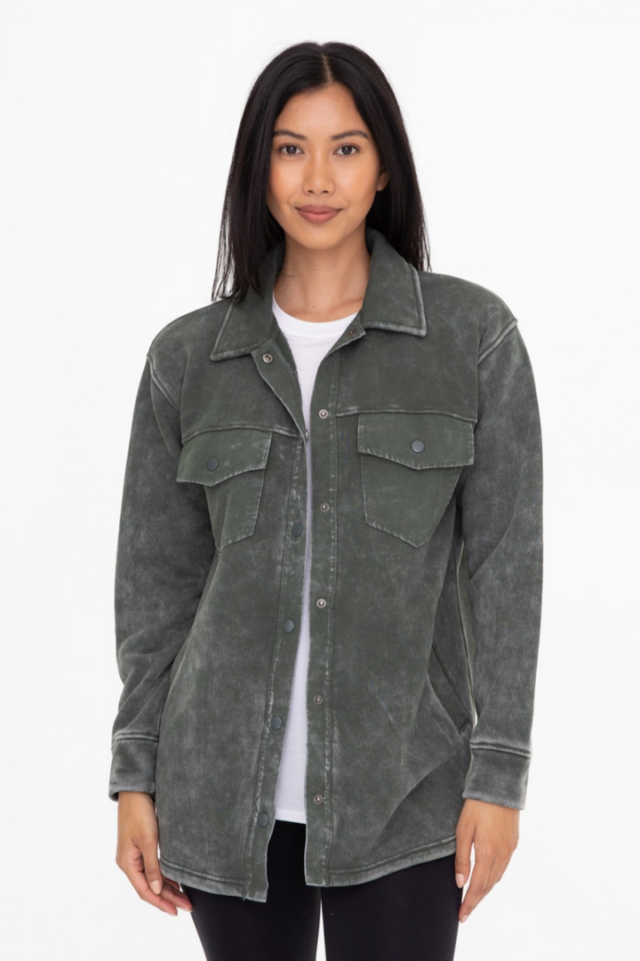 Myla Long Sleeve Shacket