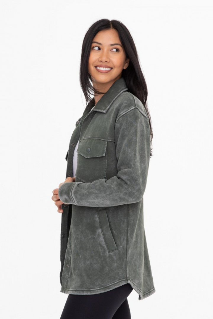 Myla Long Sleeve Shacket