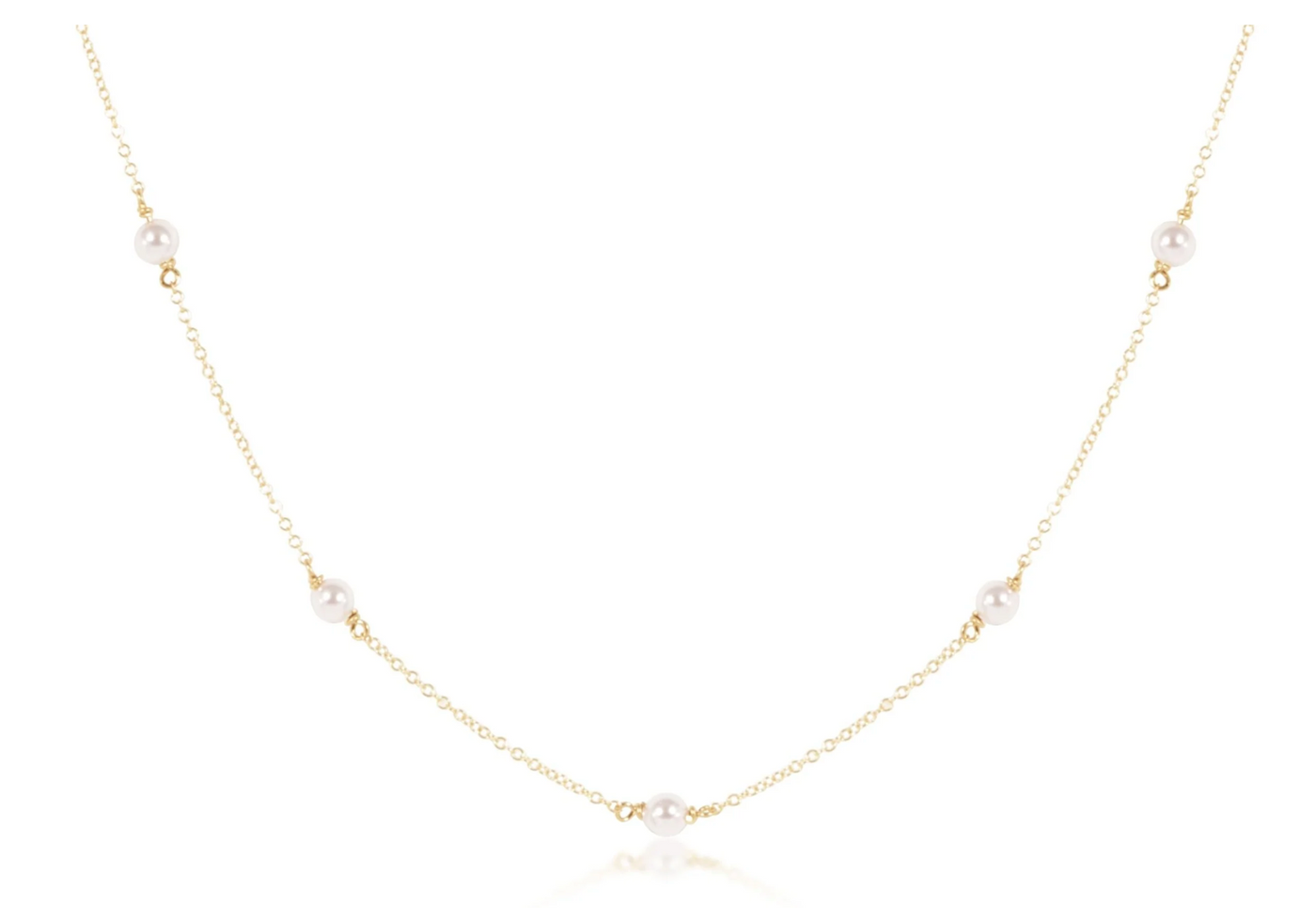 Pearl + Gold Filled Necklace