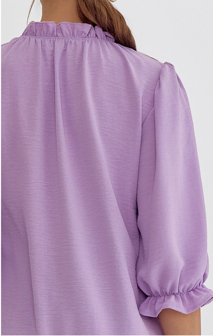 Marty Ruffle Sleeve Top
