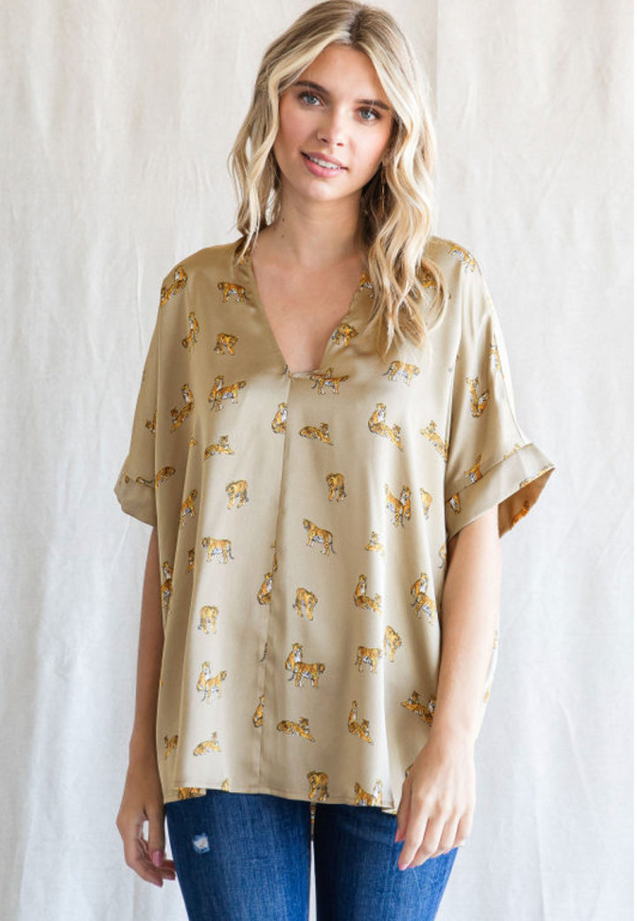 Trina Short Sleeve Top