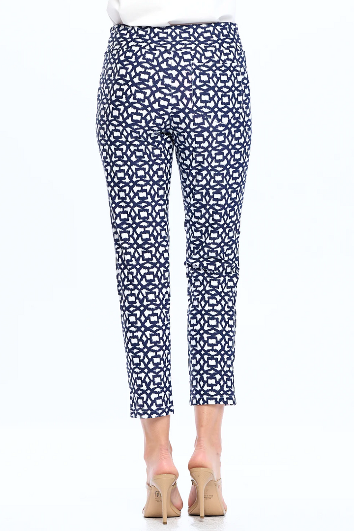 Claudia Woven Twill Cropped Legging