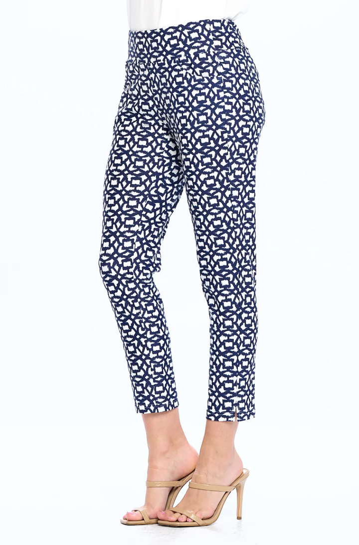 Claudia Woven Twill Cropped Legging