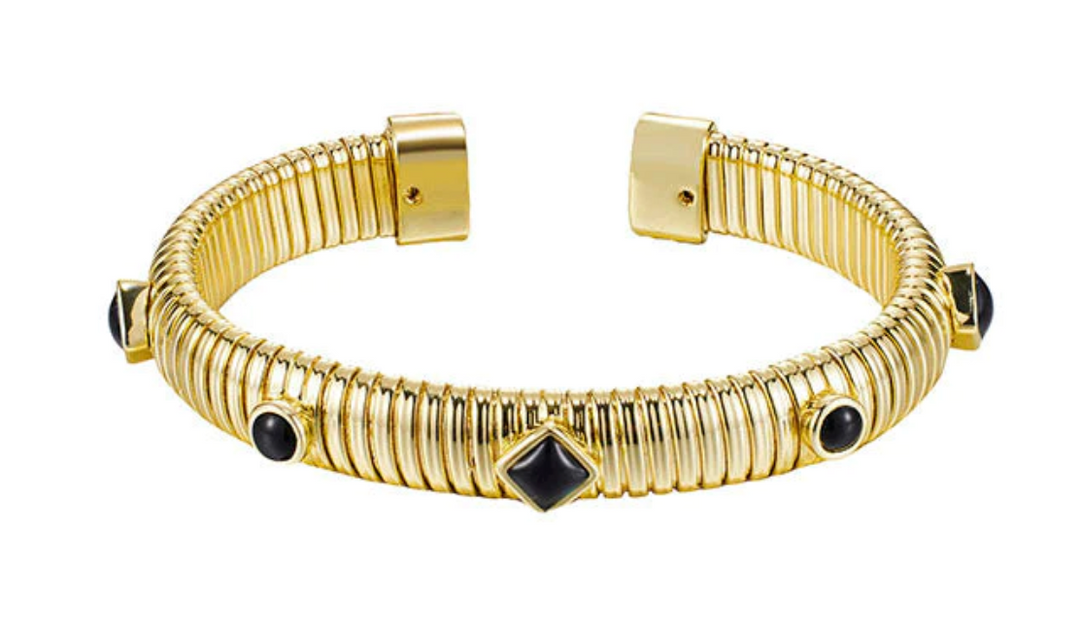 Dena Gold Bangle Bracelet