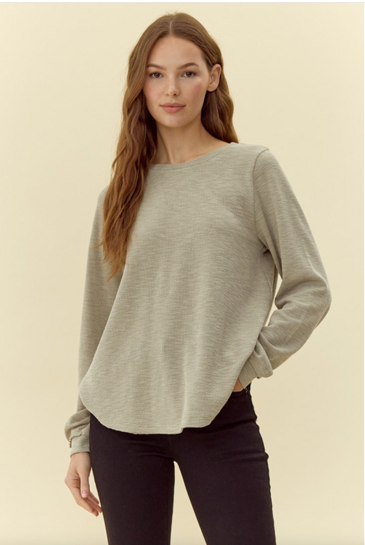 Sage Long Sleeve Top
