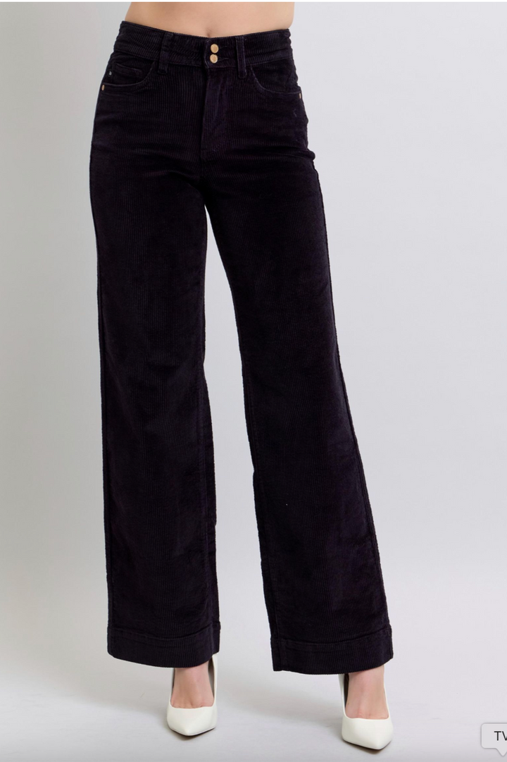 Audrey High Waist Corduroy Trouser