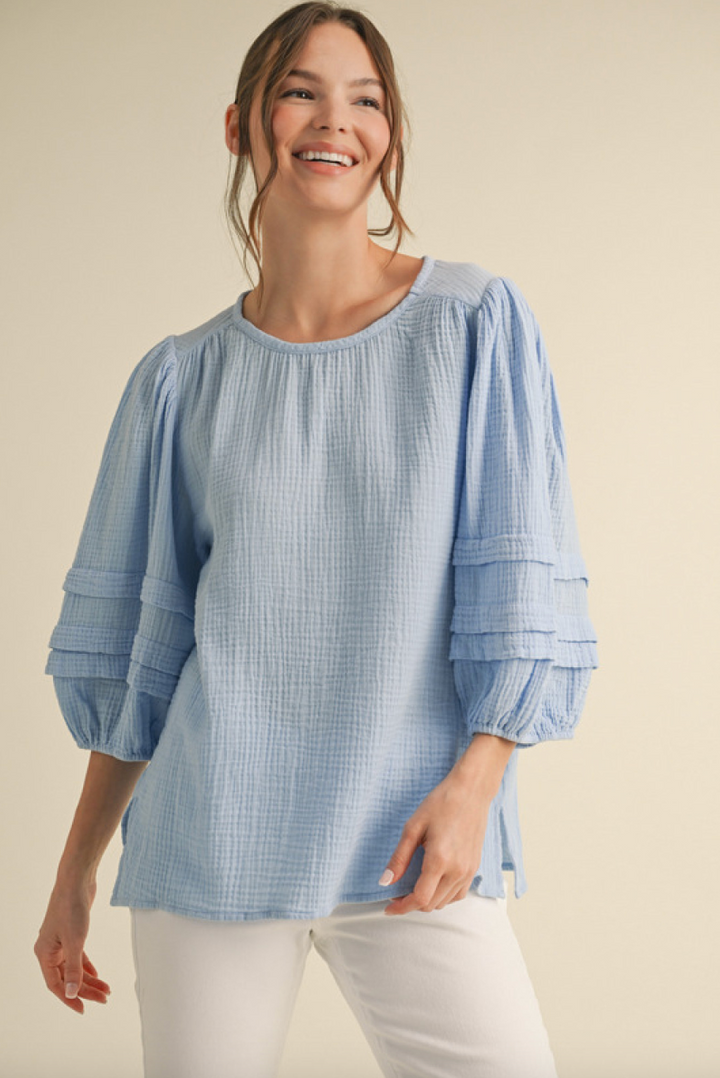 Charla 3/4 Sleeve Top