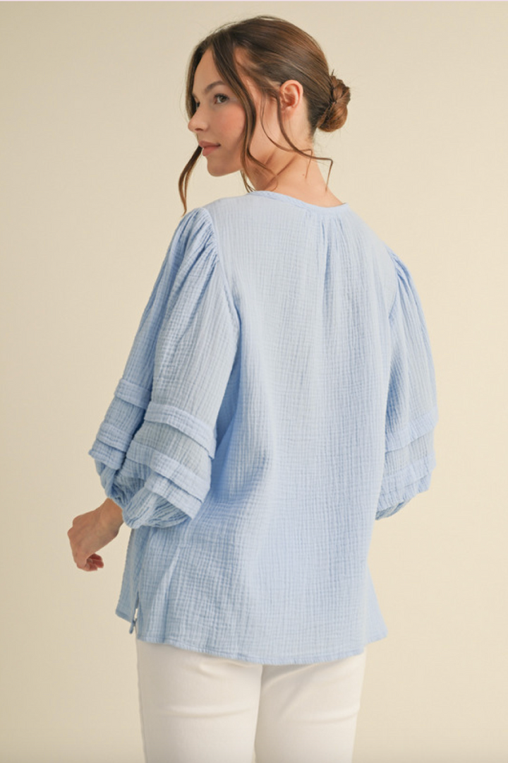Charla 3/4 Sleeve Top