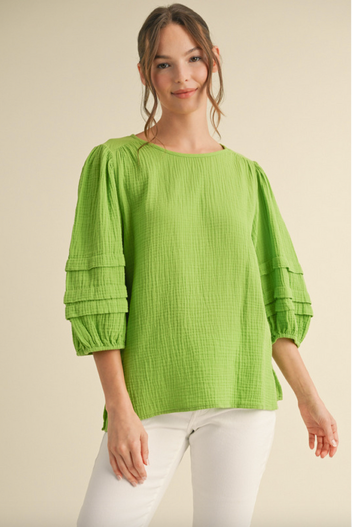 Charla 3/4 Sleeve Top