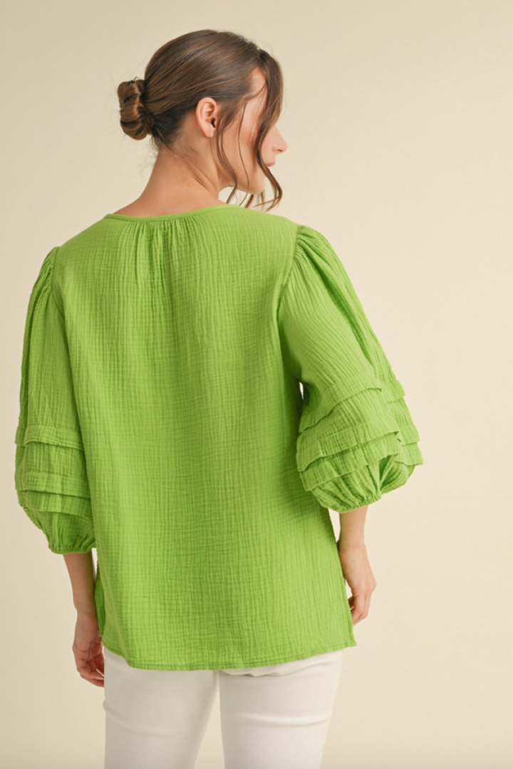 Charla 3/4 Sleeve Top
