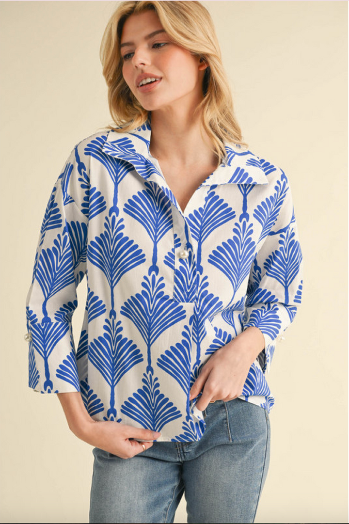 Gilly 3/4 Sleeve Top