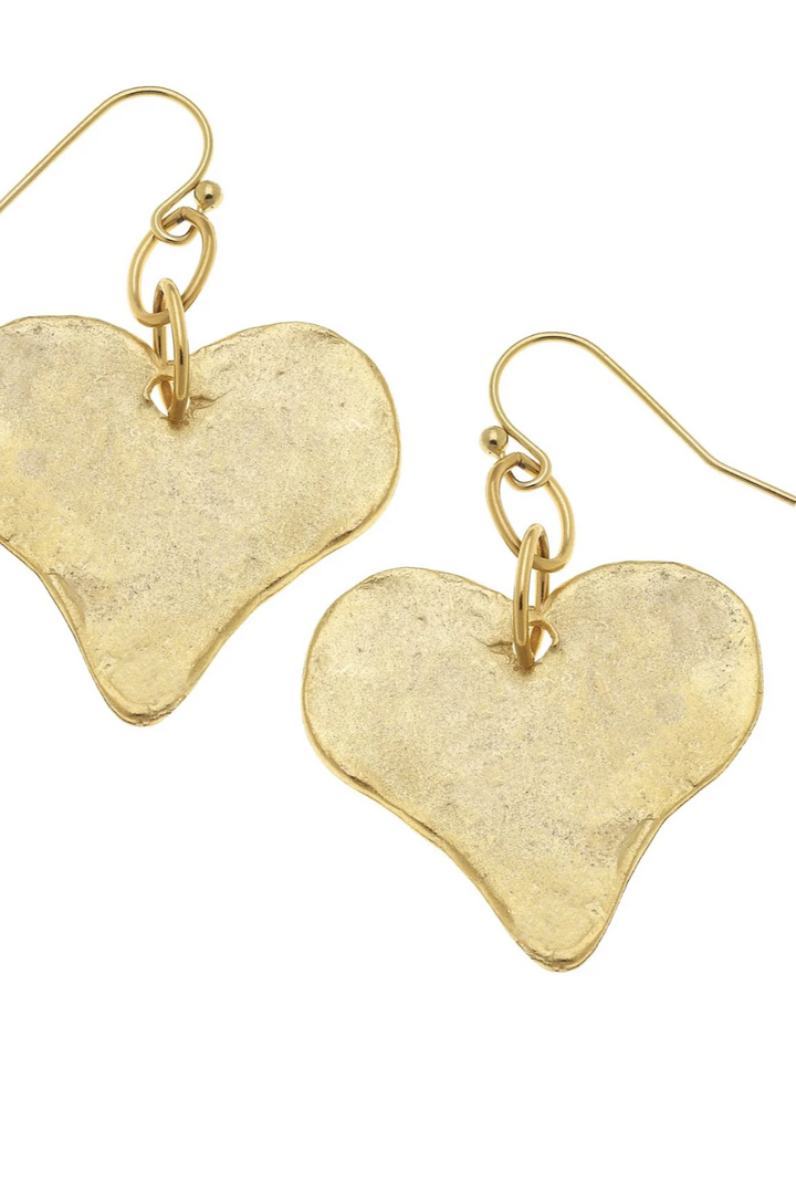 Susan Shaw Heart Earrings