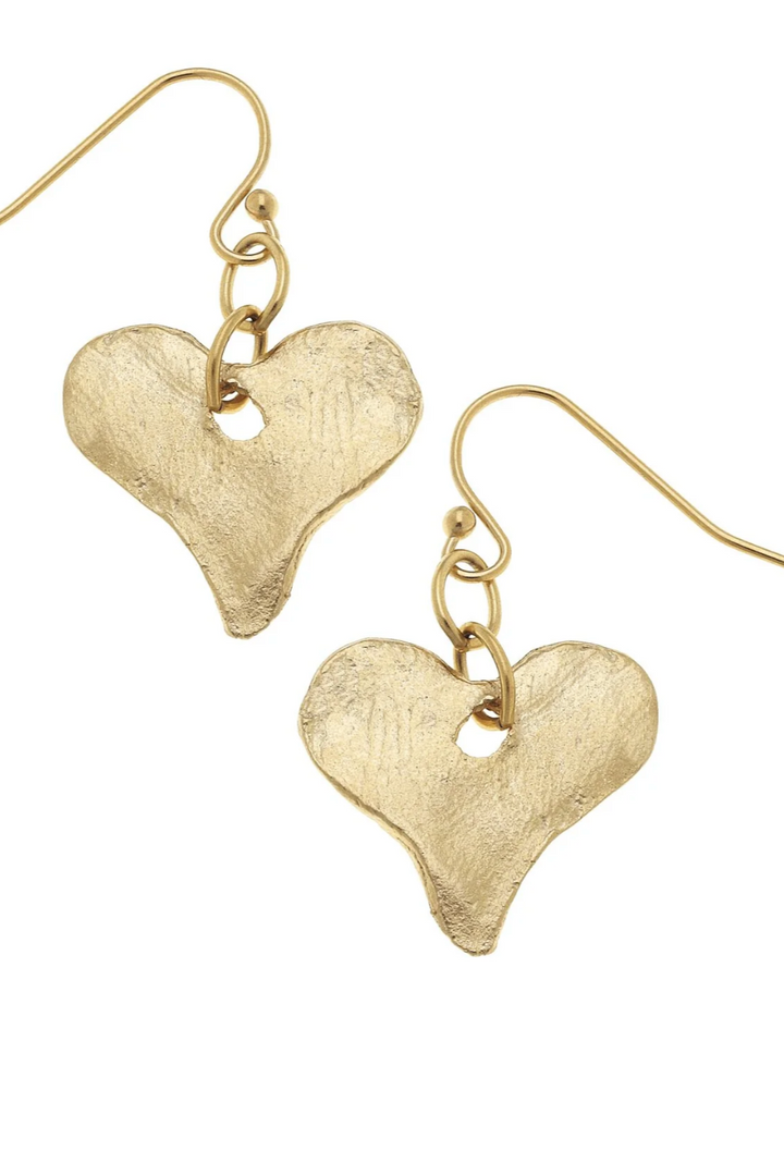 Susan Shaw Heart Earrings