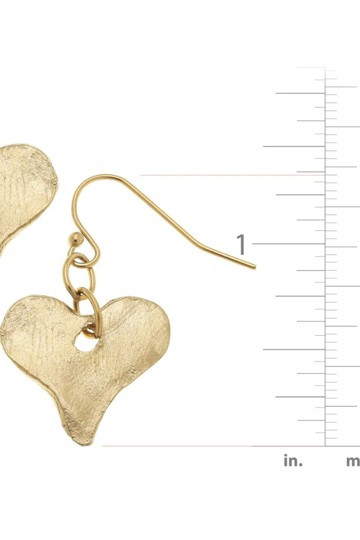Susan Shaw Heart Earrings