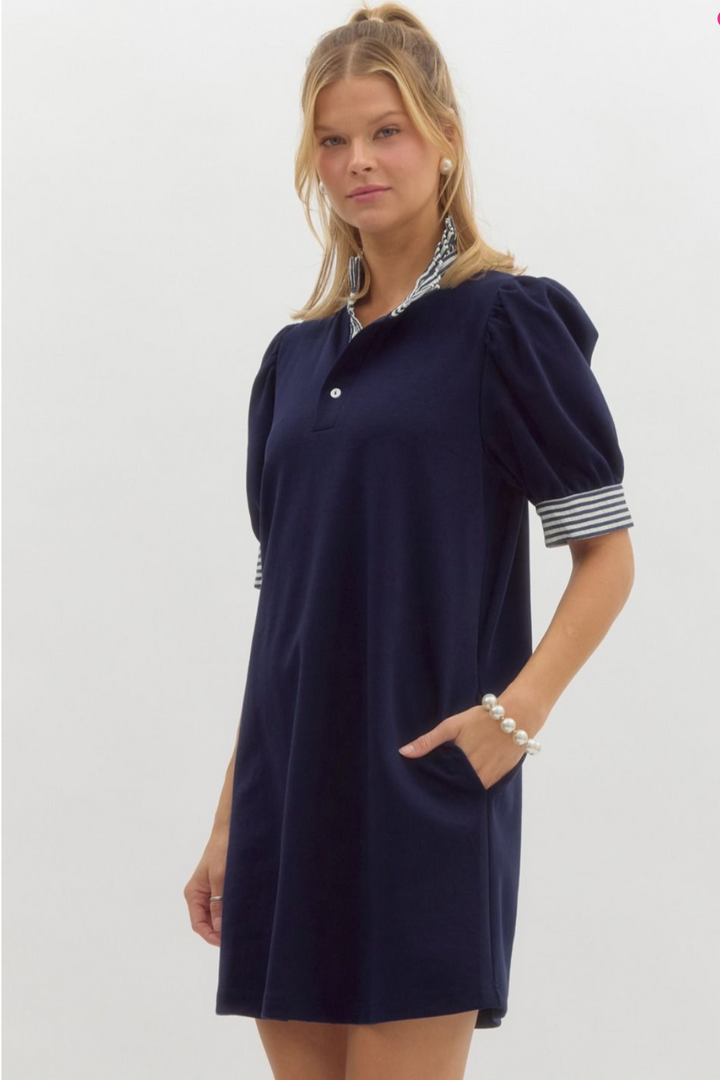 Angela Short Sleeve Dress