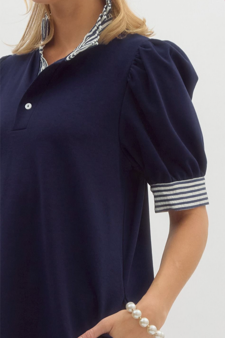 Angela Short Sleeve Dress