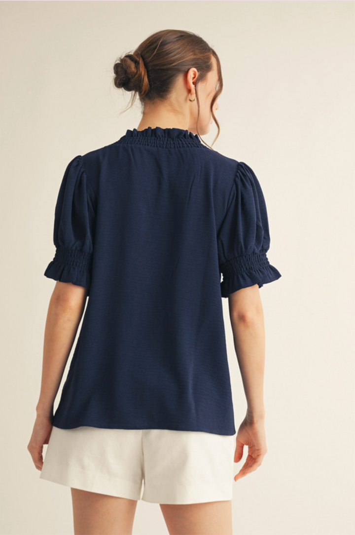 Chasity Short Sleeve Top