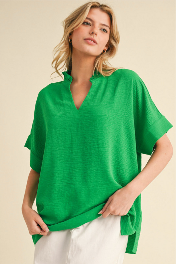 Patsy V Neck Top