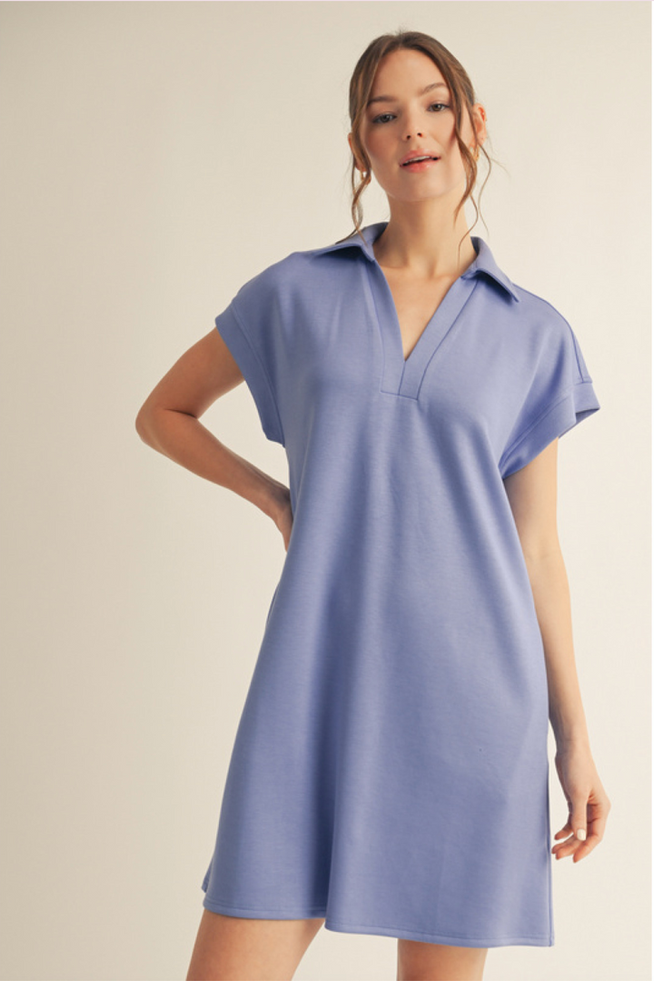 Debbie V Neck Shift Dress