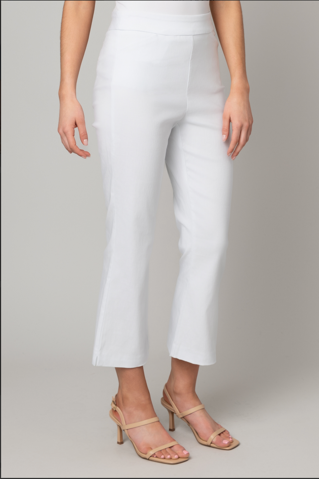 Eric Pull On Cropped Flare Pant