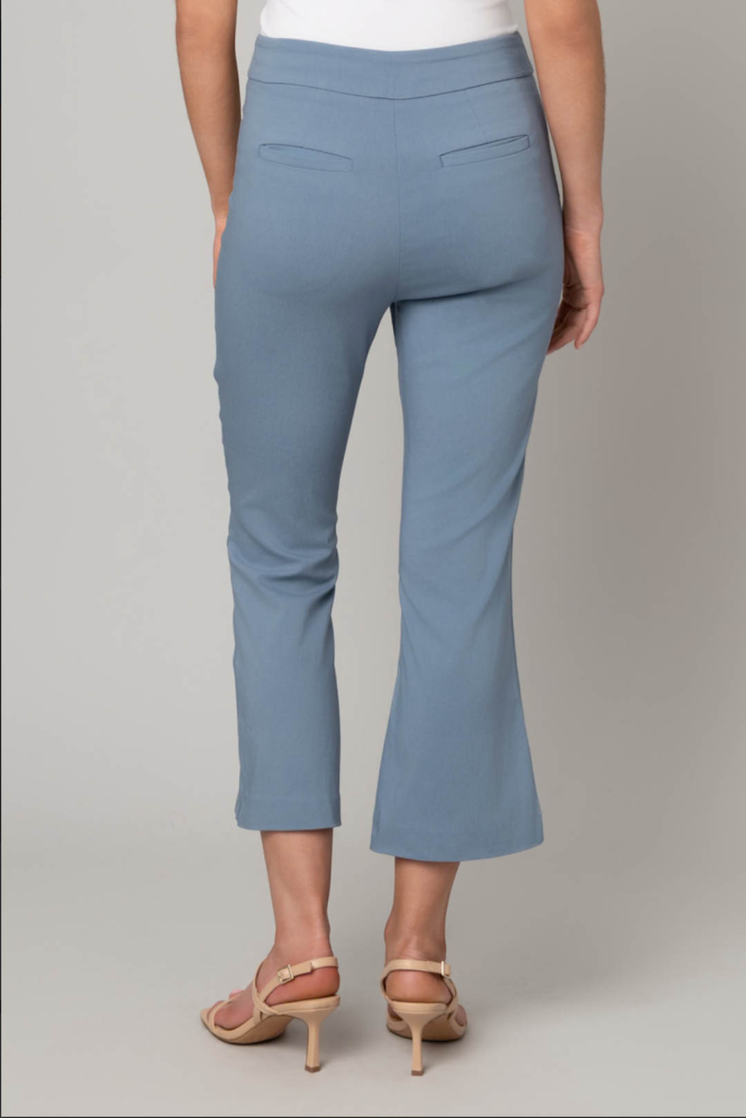 Eric Pull On Cropped Flare Pant