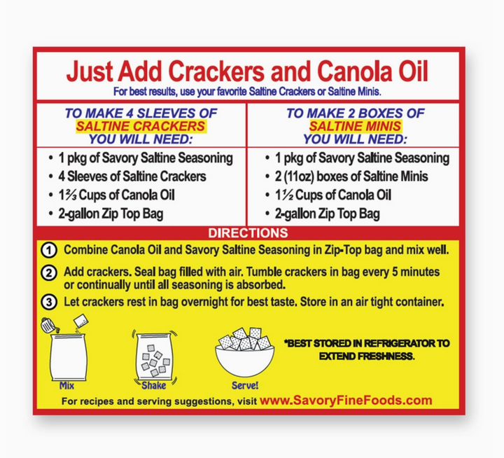 Savory Saltine Seasoning