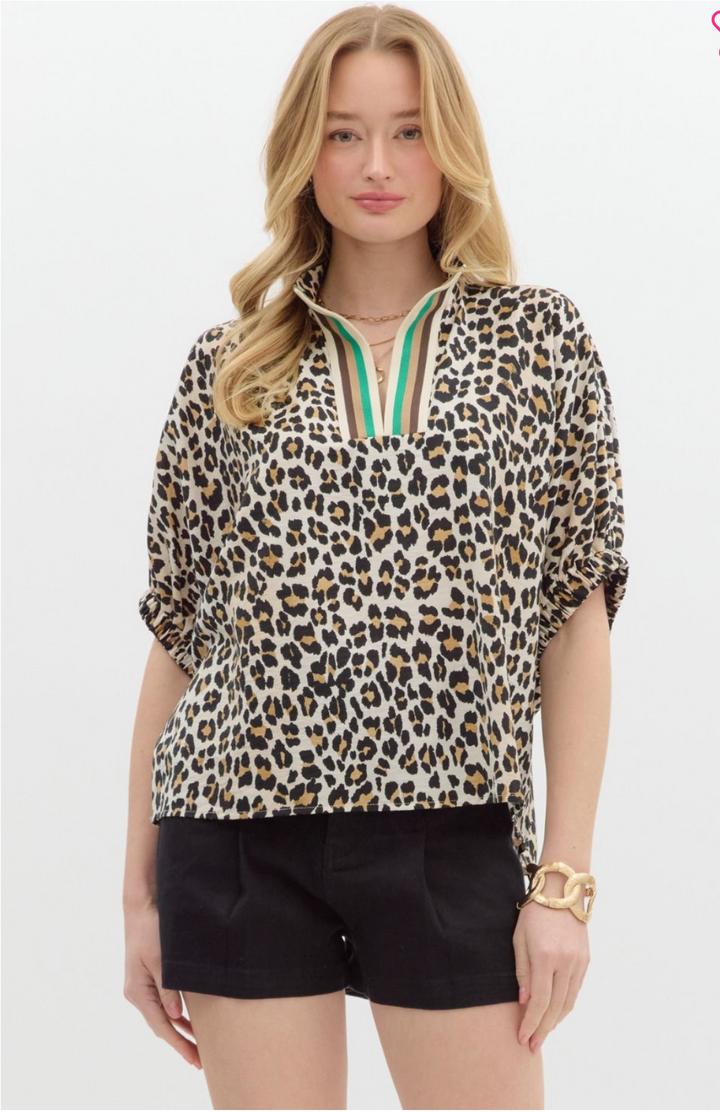 Lynn V Neck Top