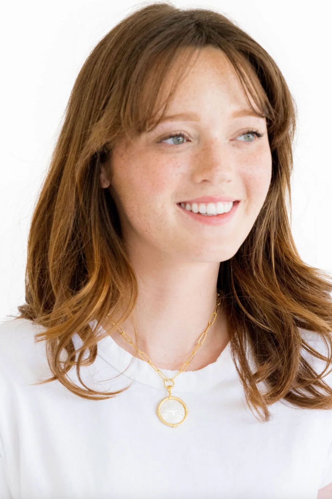 Susan Shaw Ida Jerusalem Cross Necklace